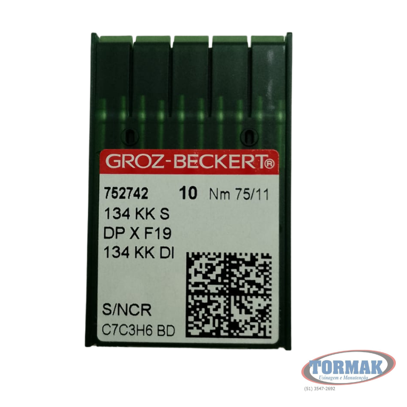 AGULHA GROZ-BECKERT 75/11 KKS PONTA LANÇA Cód.0300