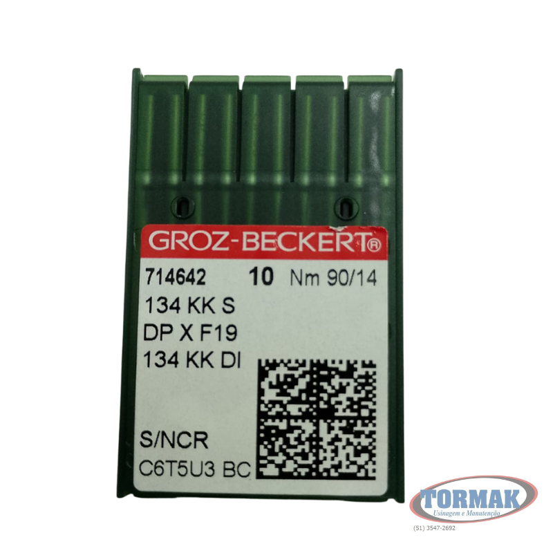 AGULHA GROZ-BECKERT 90/14 KKS PONTA LANÇA Cód.0046